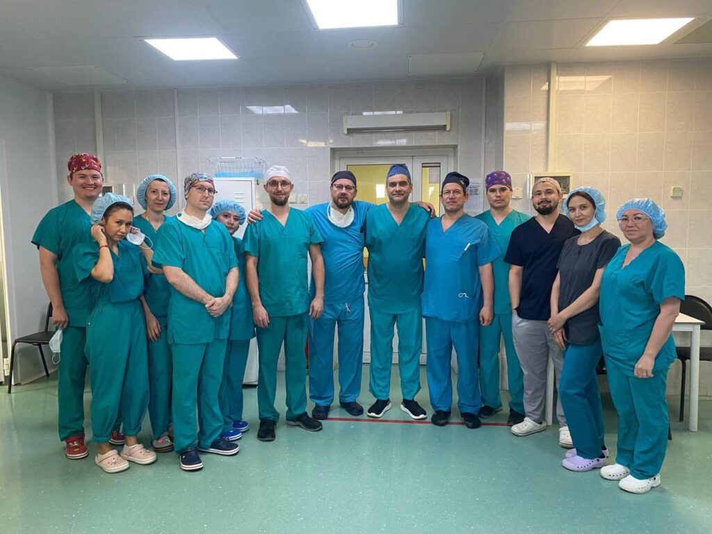 В Казани провели уникальную операцию по пересадке одной печени двум пациентам