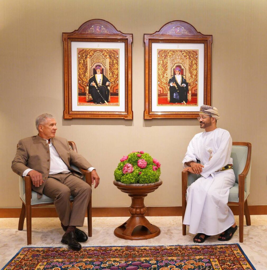 Раис Татарстана встретился с министром иностранных дел Омана