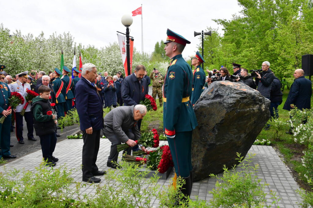 Минниханов открыл мемориал бойцам СВО в казанском Парке Победы