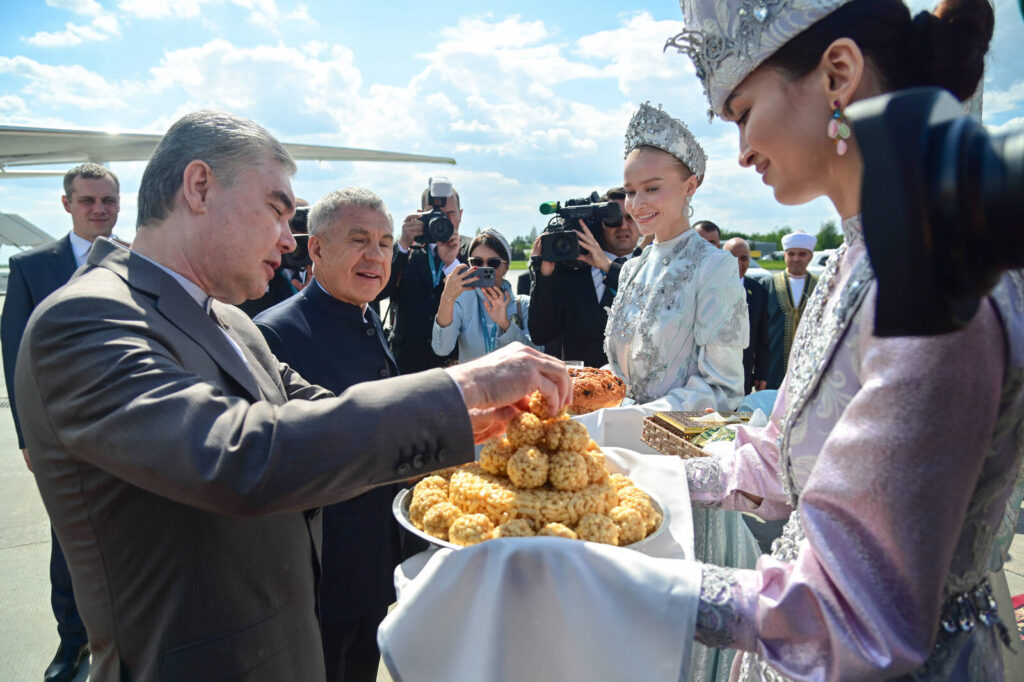 В Казань прибыл Национальный Лидер туркменского народа Бердымухамедов