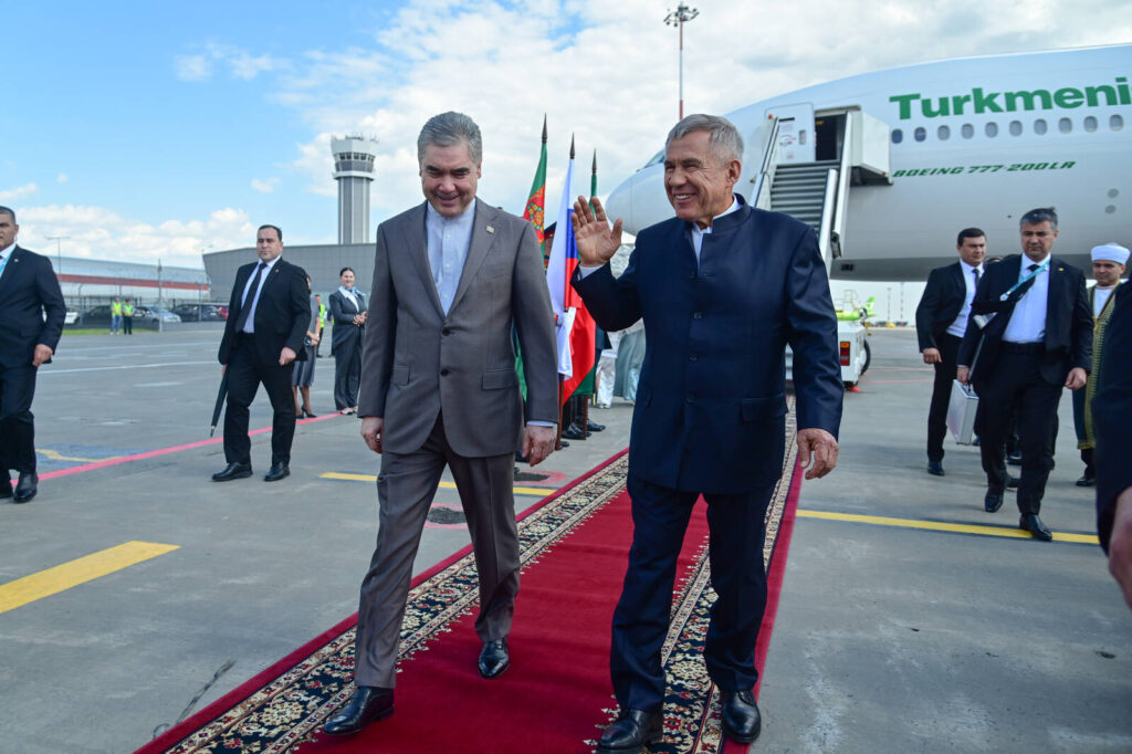 В Казань прибыл Национальный Лидер туркменского народа Бердымухамедов