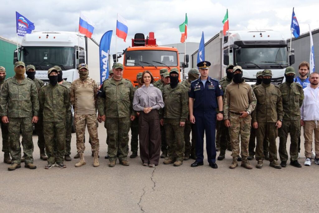 Альфия Когогина доставила 90 тонн гумгруза бойцам в зоне СВО