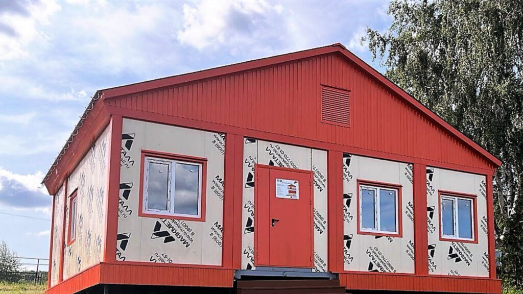 В татарстанском селе Старое Суркино по нацпроекту строится ФАП