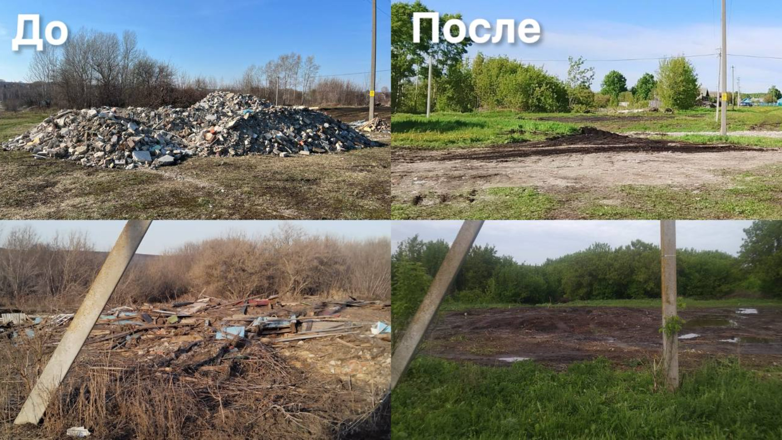 Благодаря экологам в Татарстане устранены две незаконные свалки