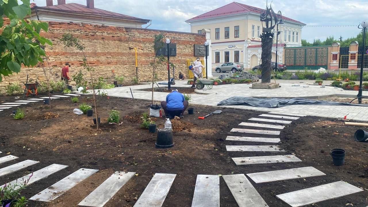 Сквер труженикам тыла появится в Елабуге у Музея Памяти