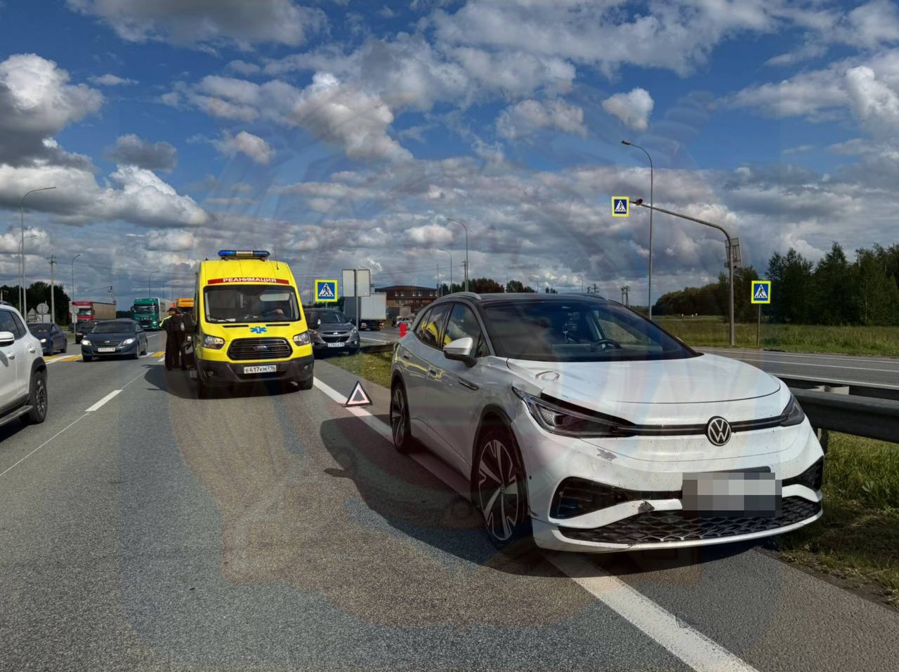 В Пестречинском районе 13-летний водитель питбайка попал под колеса