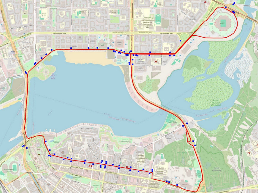 Из-за триатлона будет ограничено движение в центре Казани