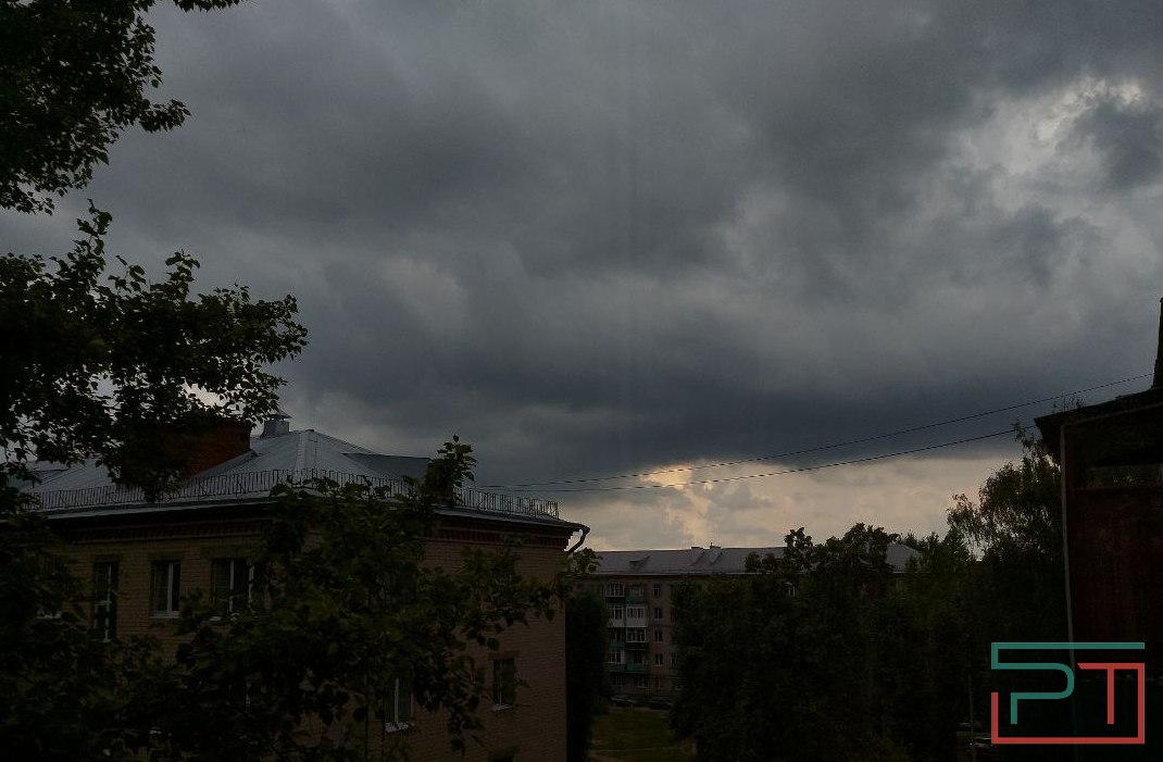 Казань и ее пригороды накрыл ливень