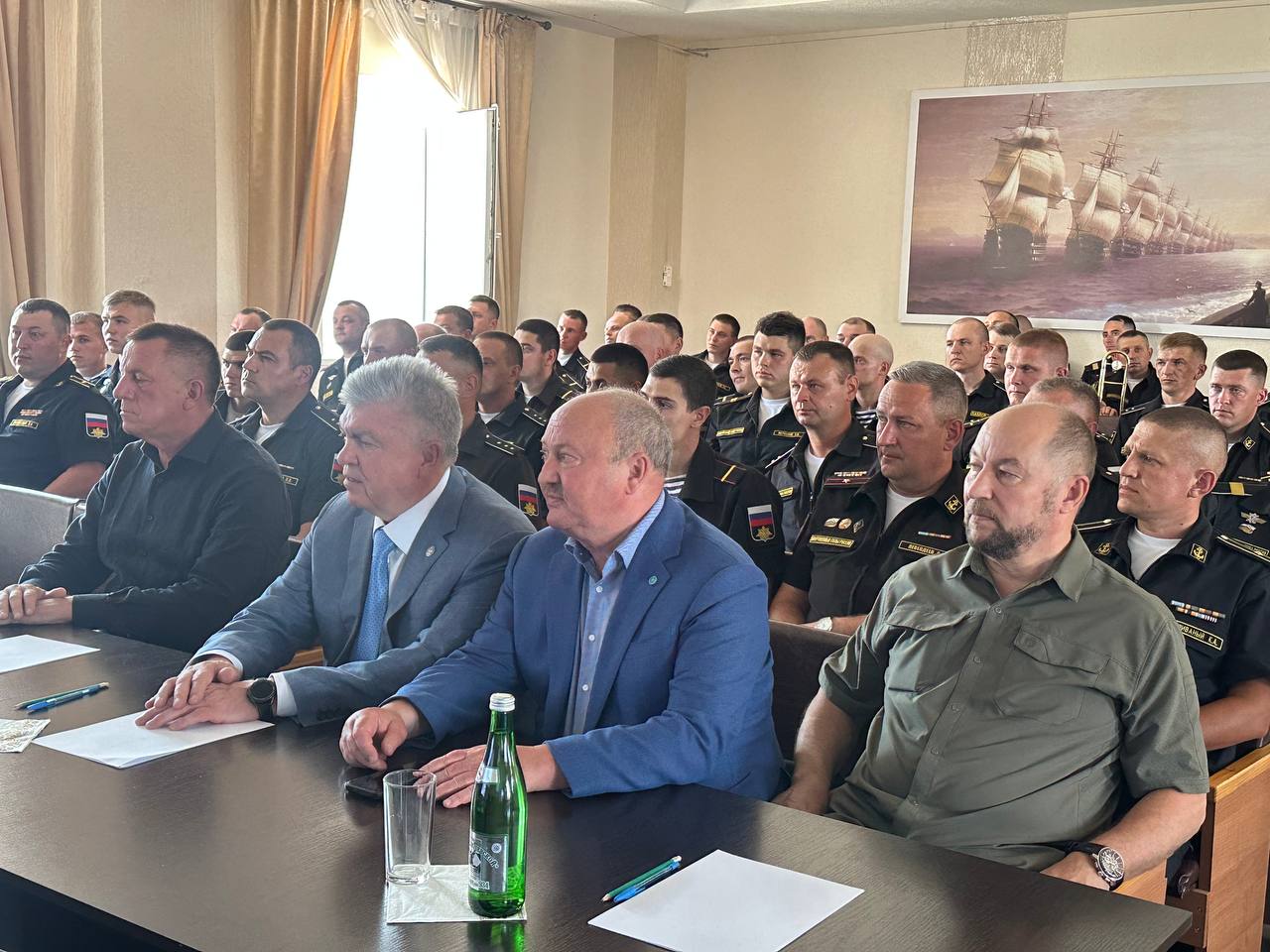 Делегация из Татарстана посетила Новороссийскую военно-морскую базу