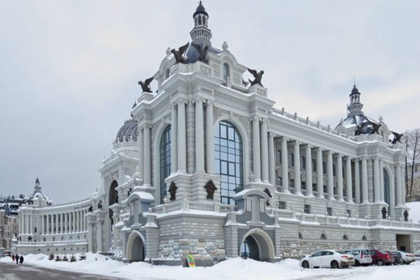 Дворец земледельцев зимой казань