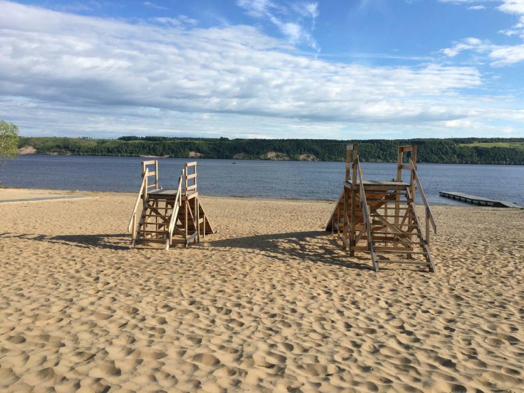 Пляж в зеленодольске фото