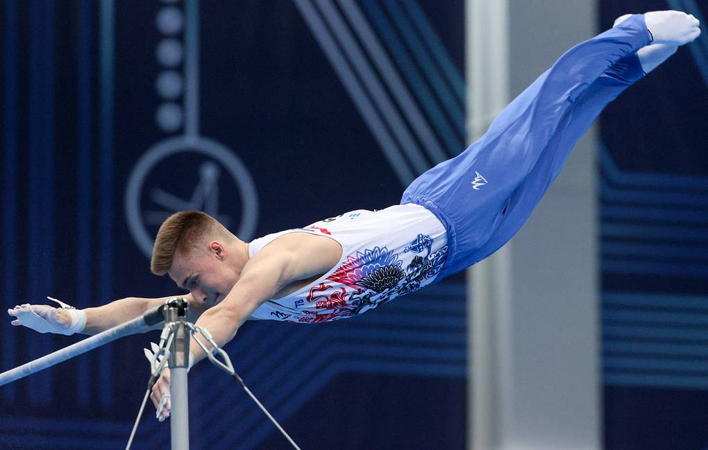 Спортивная гимнастика новости. Даниэл Маринов спортивная гимнастика.