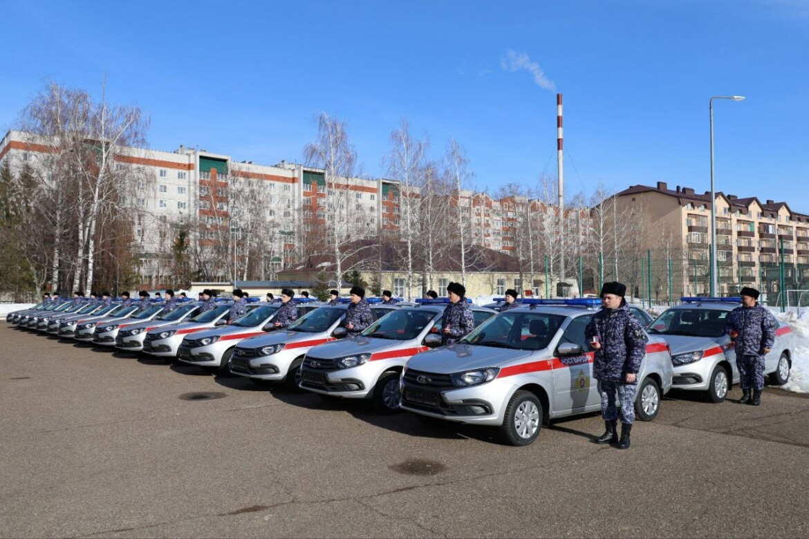 В Татарстане Росгвардии вручили ключи от 30 служебных автомобилей -  Республика Татарстан | РТ Онлайн