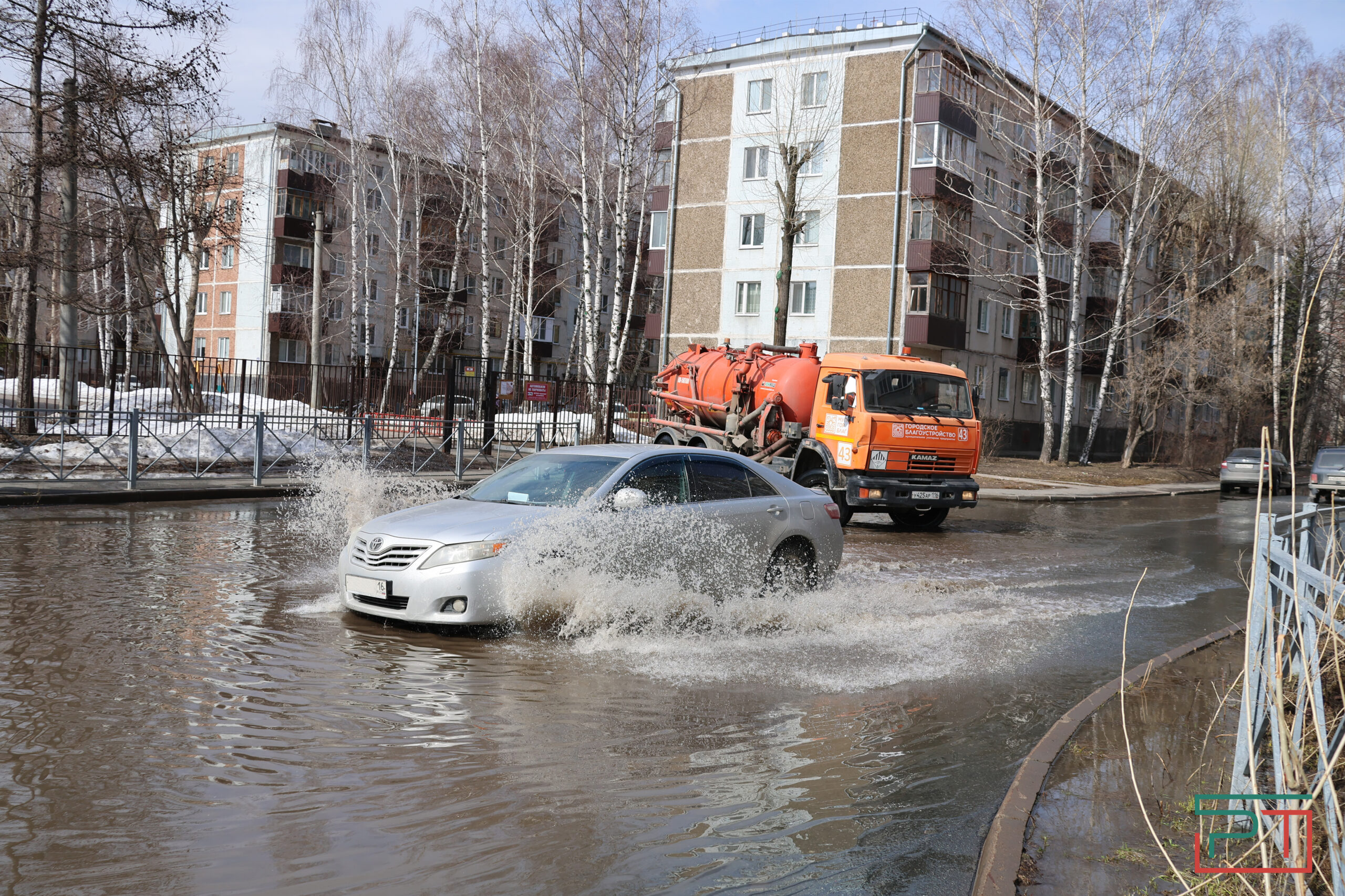 В Казань пришла большая вода - Республика Татарстан | РТ Онлайн